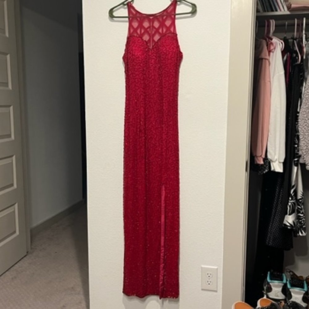 Red Formal Tootsies Dress Size XS